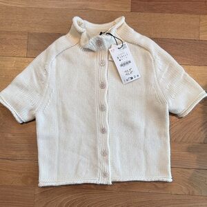 Zara Women's Cream Sweater